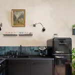 Dark & Moody Mid Century Apartment Riga